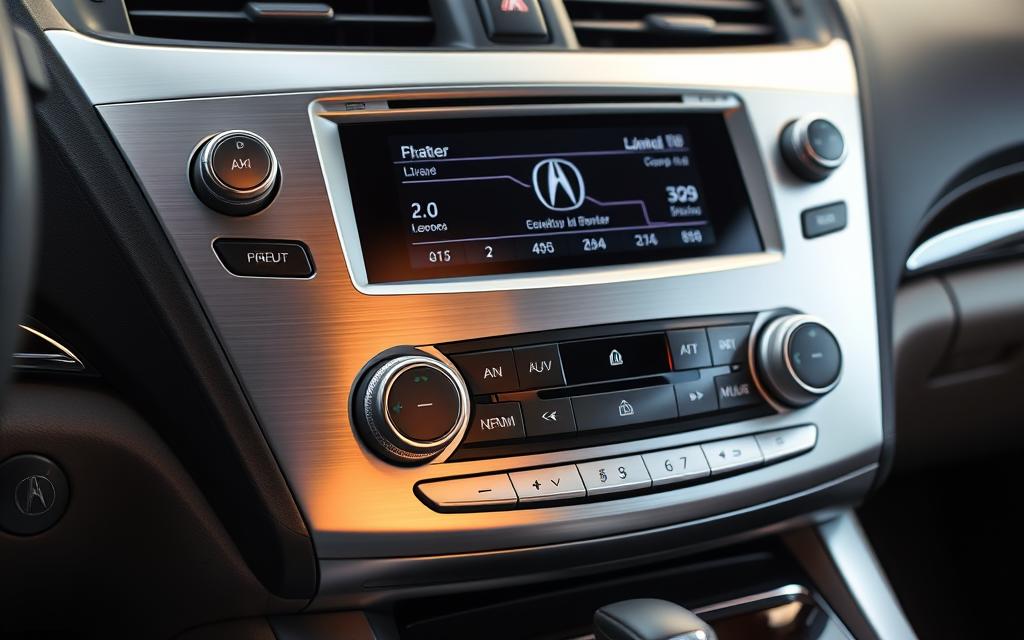 Acura Technology Package climate control system