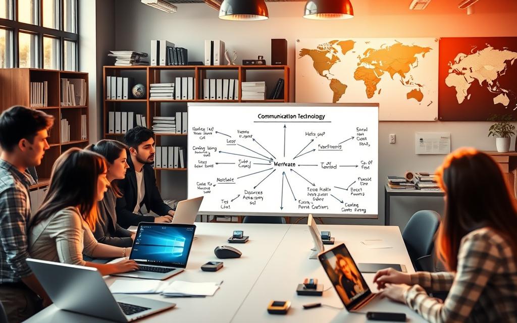 implementing communication technology selection process